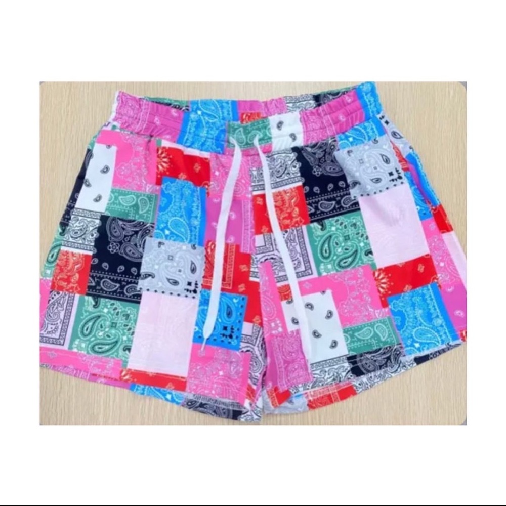 Bandana shorts